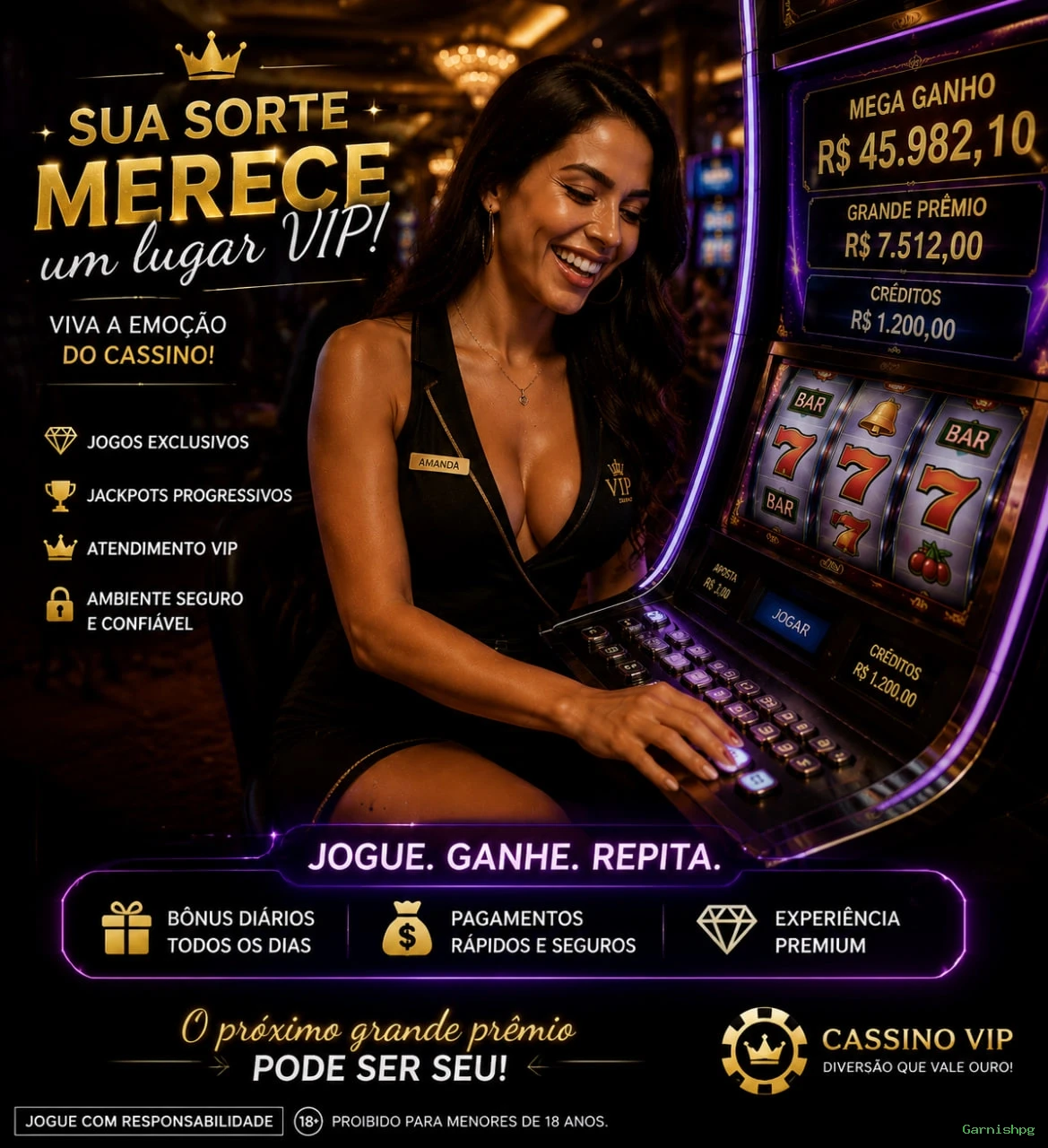 Mesa de Blackjack Garnishpg